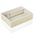 Riviere Milano large leather box, ivory - Picture1