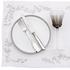 Porthault Feuilles d'Olivier table linen, silver - Picture1