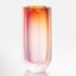 Moser Vase Aura, carnelian/rose/amethyst - Bild1