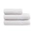 Yves Delorme Ballet terry towels, light grey/white