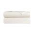 Yves Delorme Adagio bed throws, milk