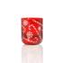 Artel Candy Cane tea light holder, red