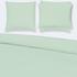 Christian Fischbacher Satin bed linen, pale jade