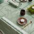 Le Jacquard Francais Nature Sauvage table linen, green