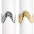 L'Objet Serviettenringe Ripple, 4er-Set - Bild1