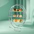 Greggio Circle oval pastry stands