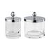 Cristal et Bronze Cristallin jars, chrome - Picture1