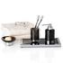 Cristal et Bronze Obsidian bathroom accessories - Picture1