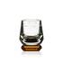 Reflections Copenhagen Whimsy whiskey tumblers, amber, set of 2