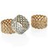 L'Objet Braid napkin rings, set of 4