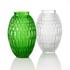 Lalique Plumes vases, H 26,5 cm