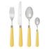 Capdeco Cambridge cutlery, yellow