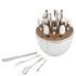 Christofle Mood Party 24-piece silverplated cutlery set in egg case without tray