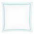 Christian Fischbacher Satin Premium bed linen, white / cyan - Picture1