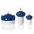 Lladró 1001 Lights scented candles, blue