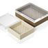 Riviere Vanity leather boxes with acrylic lid - Picture1