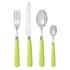 Capdeco Cambridge cutlery, bright green