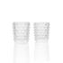 Lalique Mossi clear votives, set of 2