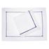 Eri Textiles Hemstitch Navy table linen - Picture1