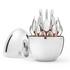 Christofle Mood 24-piece silverplated cutlery set in egg case