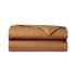 Yves Delorme Adagio bed throws, camel