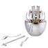 Christofle Mood Asia 24-piece silverplated cutlery set in egg case