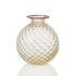Venini Monofiori Balloton vases, straw yellow