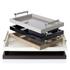 Riviere Lackierte Tabletts mit Chrom/Ledergriffen - Bild1