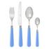 Capdeco Cambridge cutlery, light blue