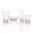 Theresienthal Bacchus glasses, pink