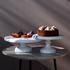 Royal Copenhagen Blue Fluted Mega footed cake platters - Picture1