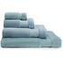 Le Jacquard Francais Caresse terry towels, glacier