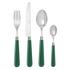 Capdeco Cambridge cutlery, dark green