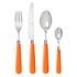 Capdeco Cambridge cutlery, orange