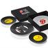 J.L Coquet The Rolling Stones set of 4 decorative plates, limited edition