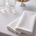 Le Jacquard Francais Club table linen, white (Albâtre)
