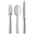 Puiforcat Normandie silverplated cutlery