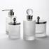 Cristal et Bronze Nid d'Abeilles bathroom accessories, chrome - Picture1