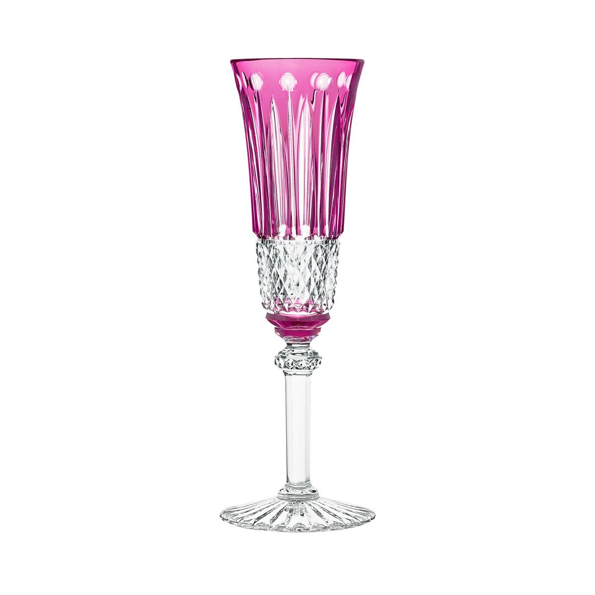 SaintLouis Tommy Champagne flute, amethyst
