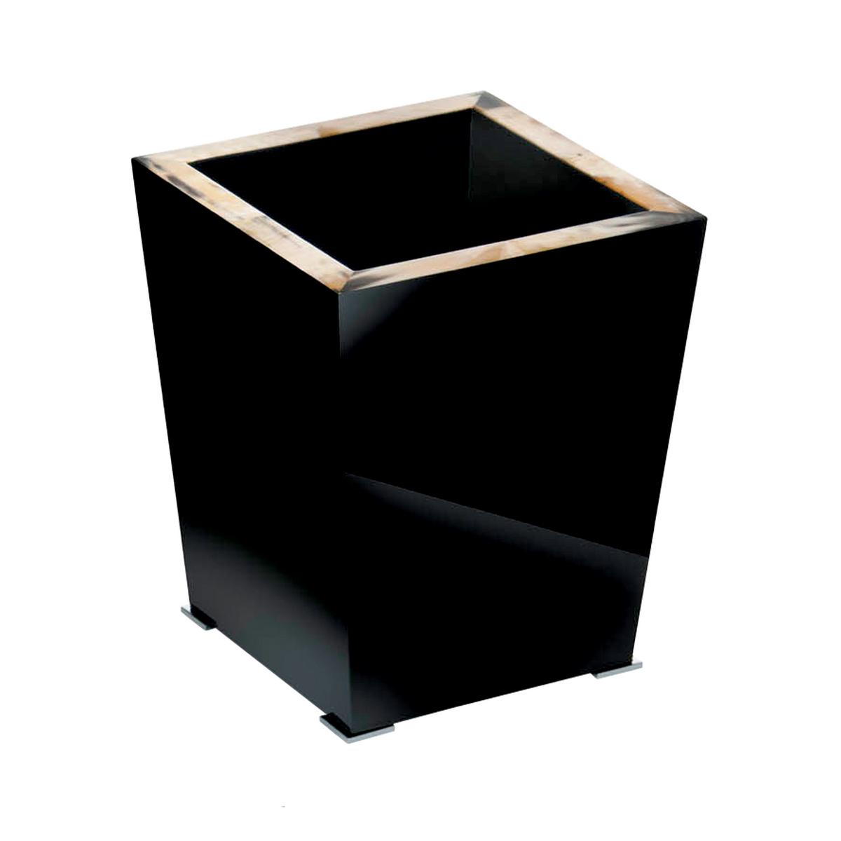 Arcahorn Fedro waste paper basket, black artedona.