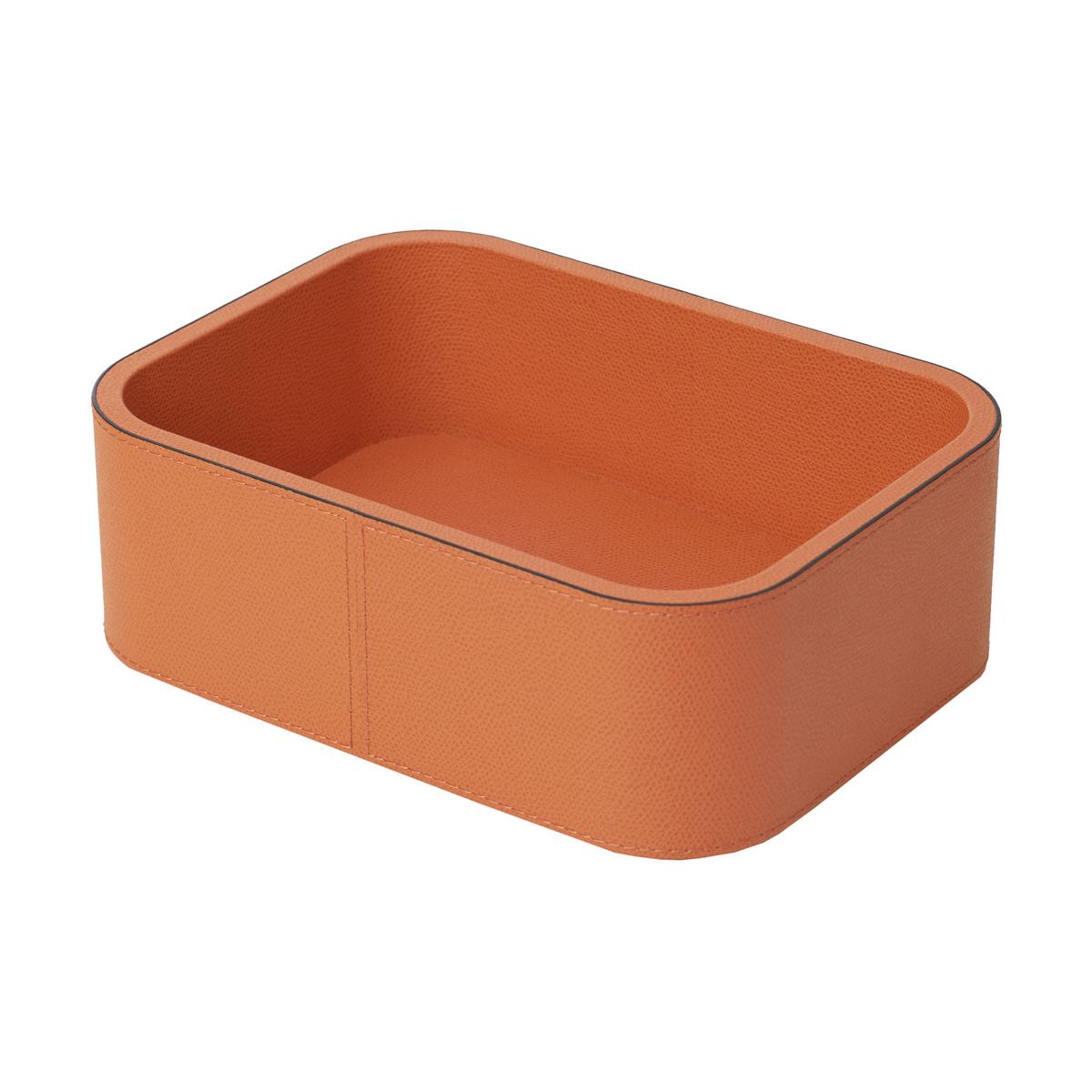 GioBagnara Polo stackable tray, rectangular, large, h 8 cm, mango ...