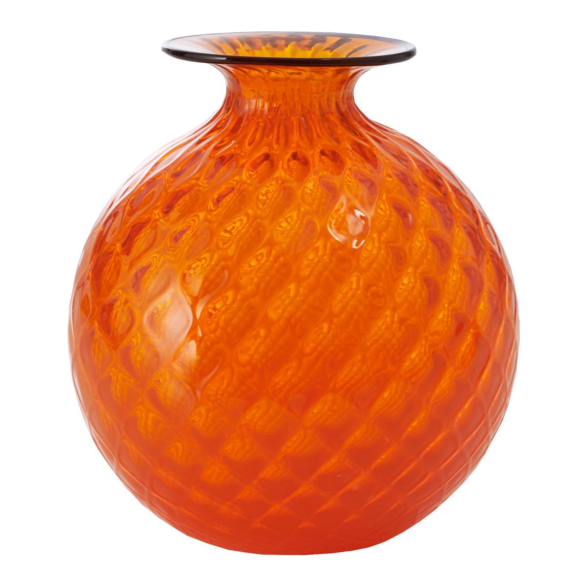Venini Vase Monofiori Balloton, groß, orange