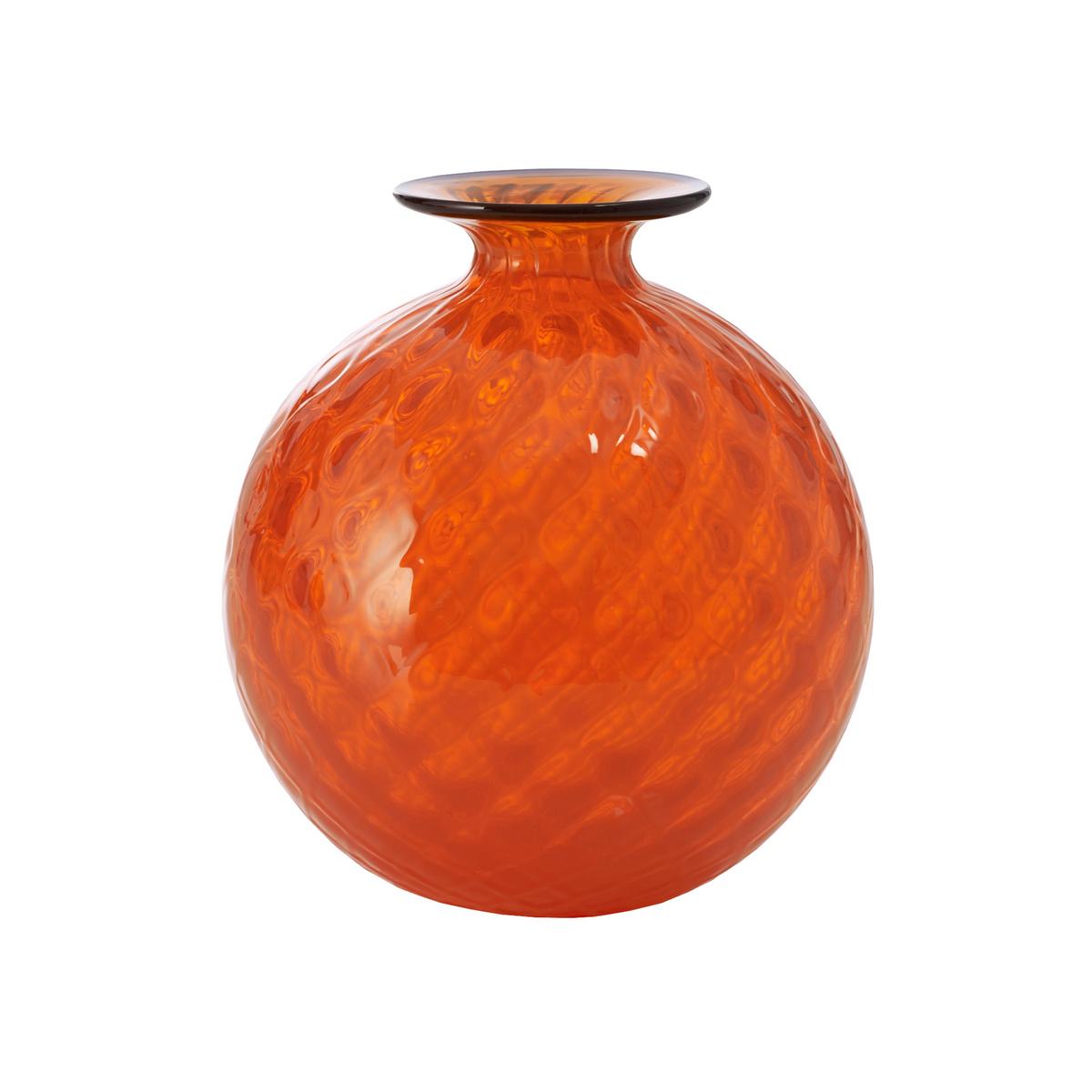 Venini Vase Monofiori Balloton, extra klein, orange
