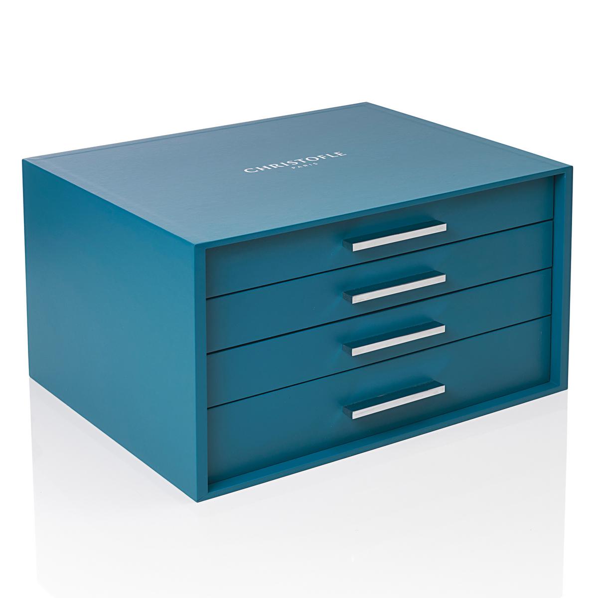 Christofle Imperial cutlery chest for 144 pieces