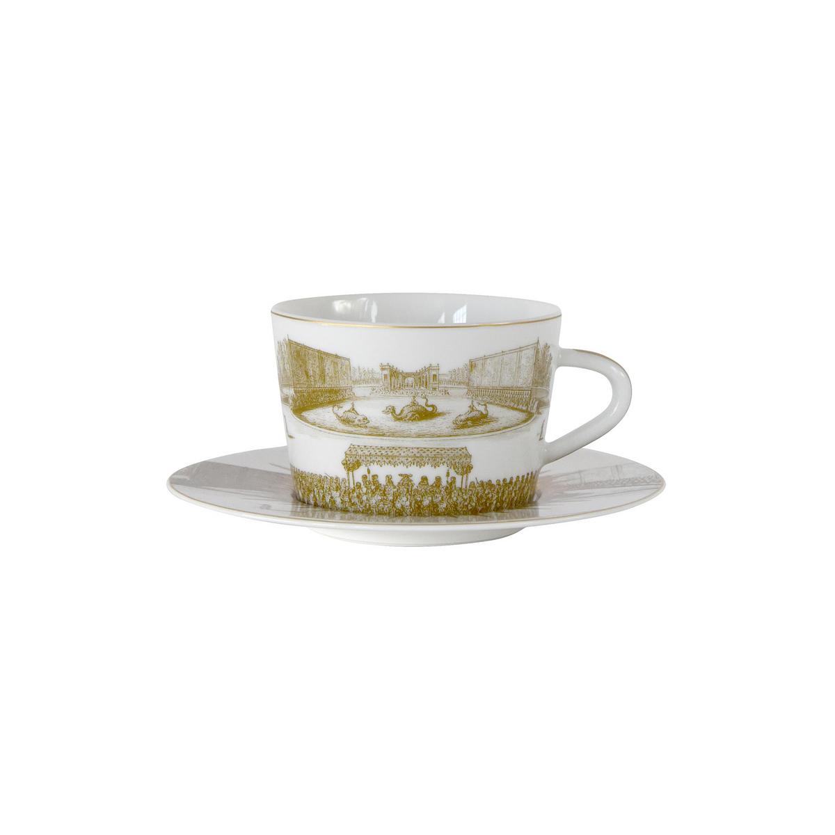 Bernardaud Versailles Enchanté tea cup and saucer artedona.