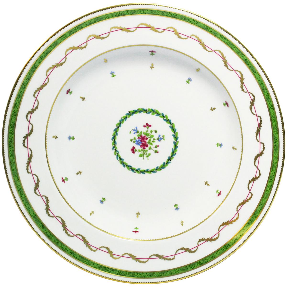 Haviland Vieux Paris Vert Platte rund tief artedona.