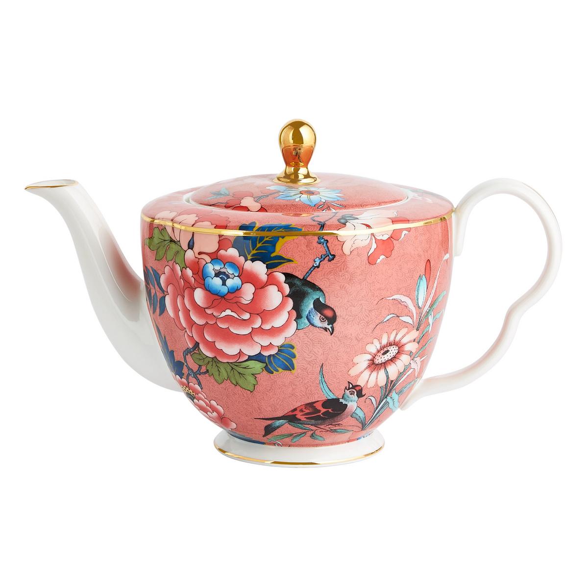 Wedgwood Paeonia Blush teapot artedona.