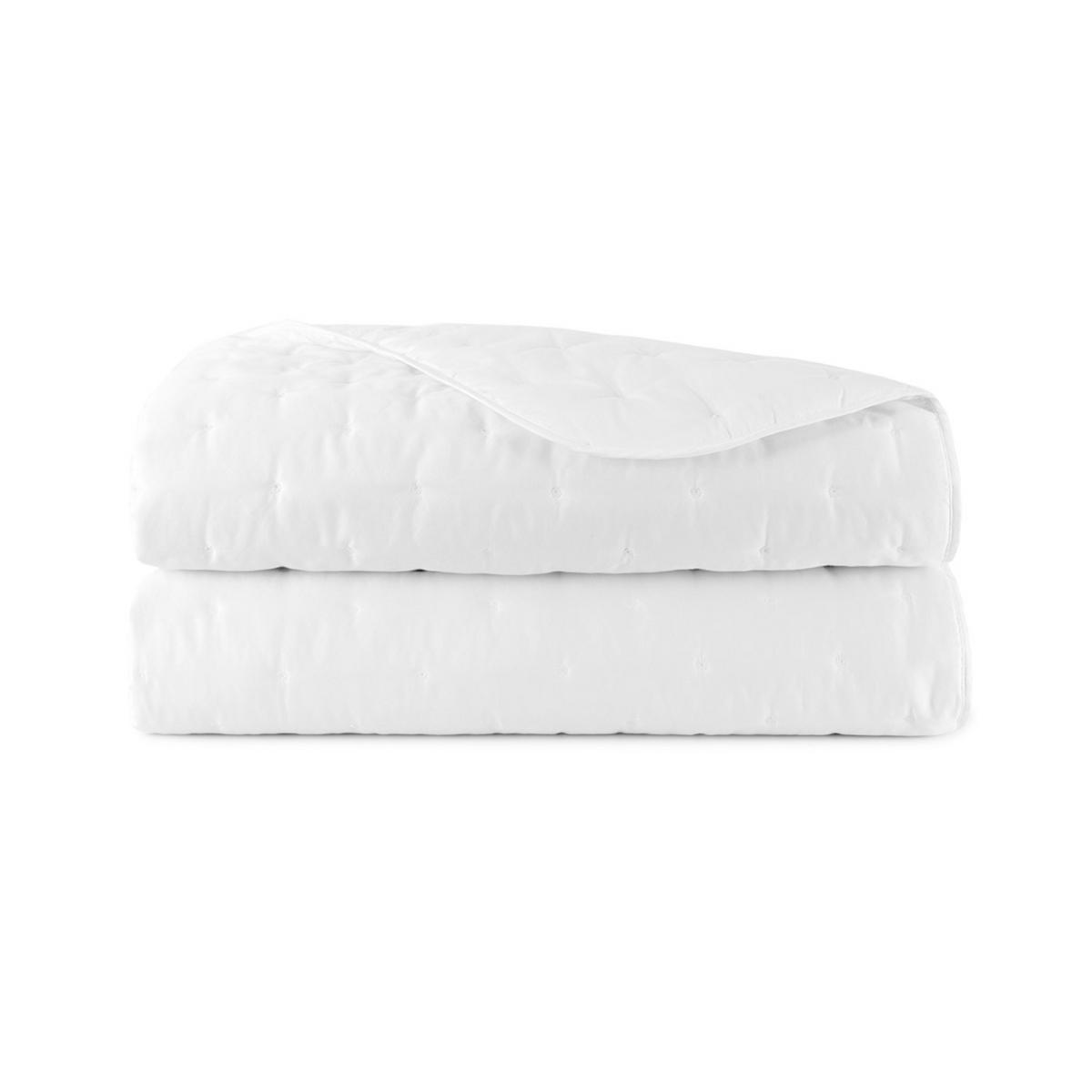 Yves Delorme Triomphe bed throw, white, 250 x 250 cm