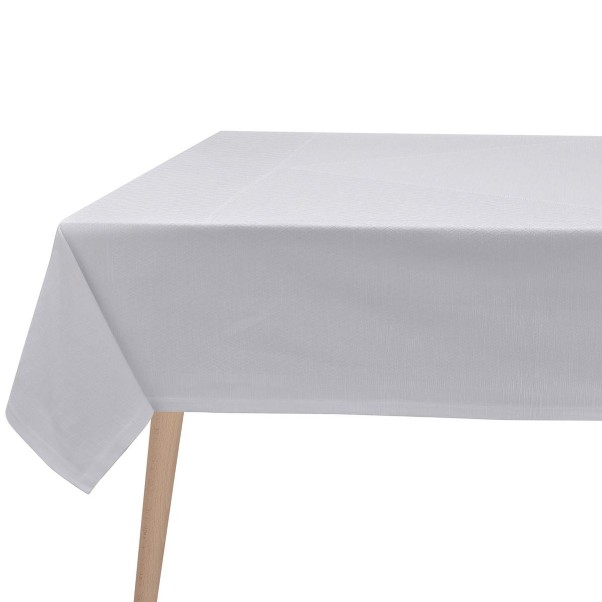 Le Linge De Jules Tischdecke 'Olinda' – Wasserabweisend, Quadratisch 150x150 Cm, Blau