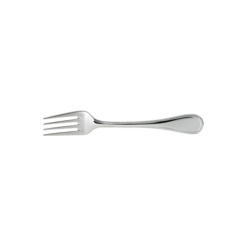 Christofle Perles salad fork, silverplated | artedona.